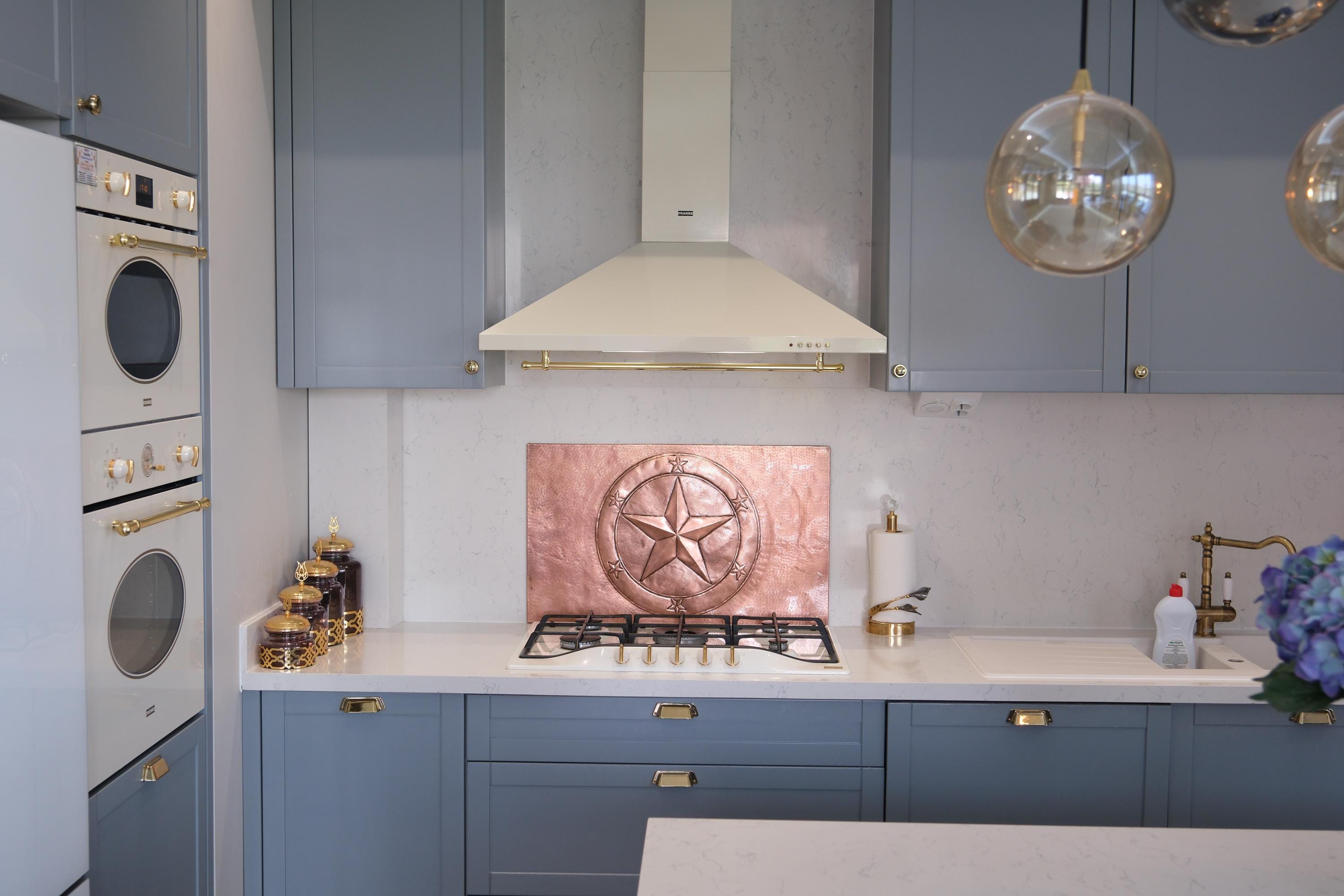 t*i様 USA製　バーンスター テキサススター　メタルスター アート 22イン Handmade Copper Texas Star Wall Decor: Kitchen Backsplash Mural - Etsy