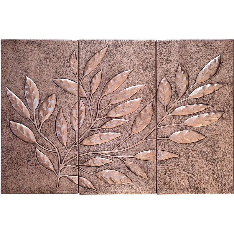 Copper Artwork for Indoor and Outdoor Wall Decoration Tree Etsy