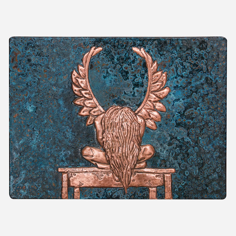 Girl With Wings Kitchen Backsplash Panel Etsy UK