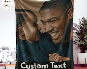 Custom Blanket with personalized Text Soft Cozy Throw Gift for Loved Ones Custom Words Blanket for Birthday Anniversary or Memorial throw
