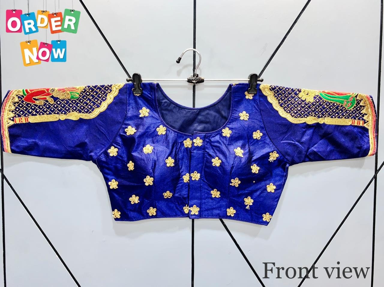 BRIDAL BLOUSE with Embroidery Jari work for women wedding wear Etsy