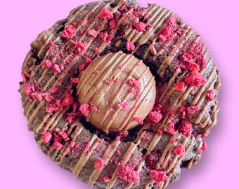 Raspberry Beret - Valentines Day Cookie Recipe - Chocolate Raspberry Cookie
