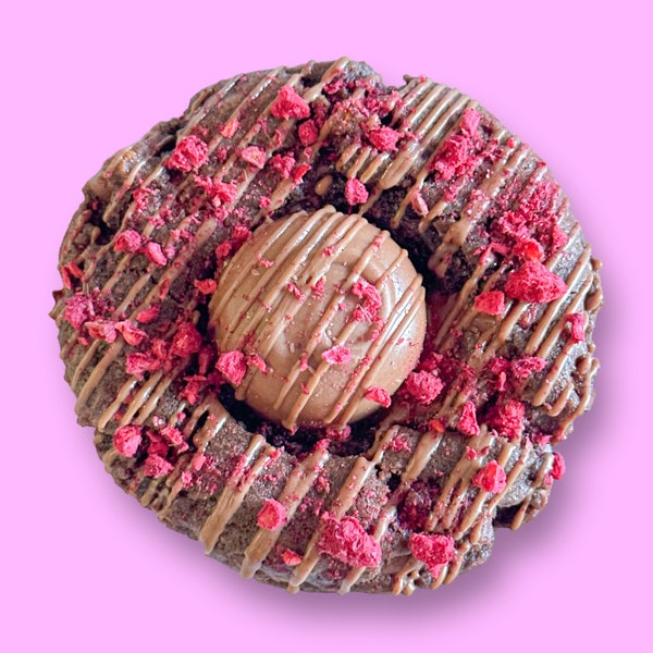 Raspberry Beret - Valentines Day Cookie Recipe - Chocolate Raspberry Cookie