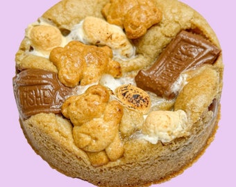 S&#39;mores Cookie Recipe - Fall Cookie - Summer Cookie Recipe - Homemade Cookies - Family Recipe - Fun Cookie Recipe