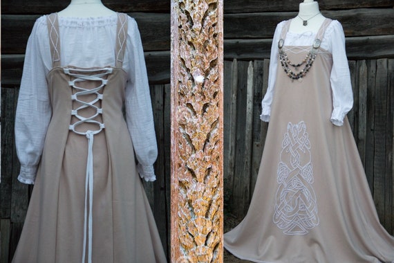 viking wedding dress