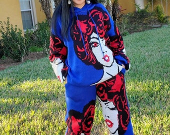 PASSENDES Hoodie und Jogger Outfit // 2-Teilig // Lounge Cute // Cozy Comfy Set