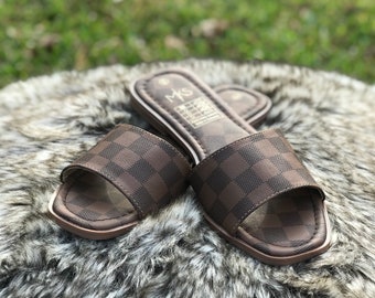 louis vuitton birkenstocks etsy