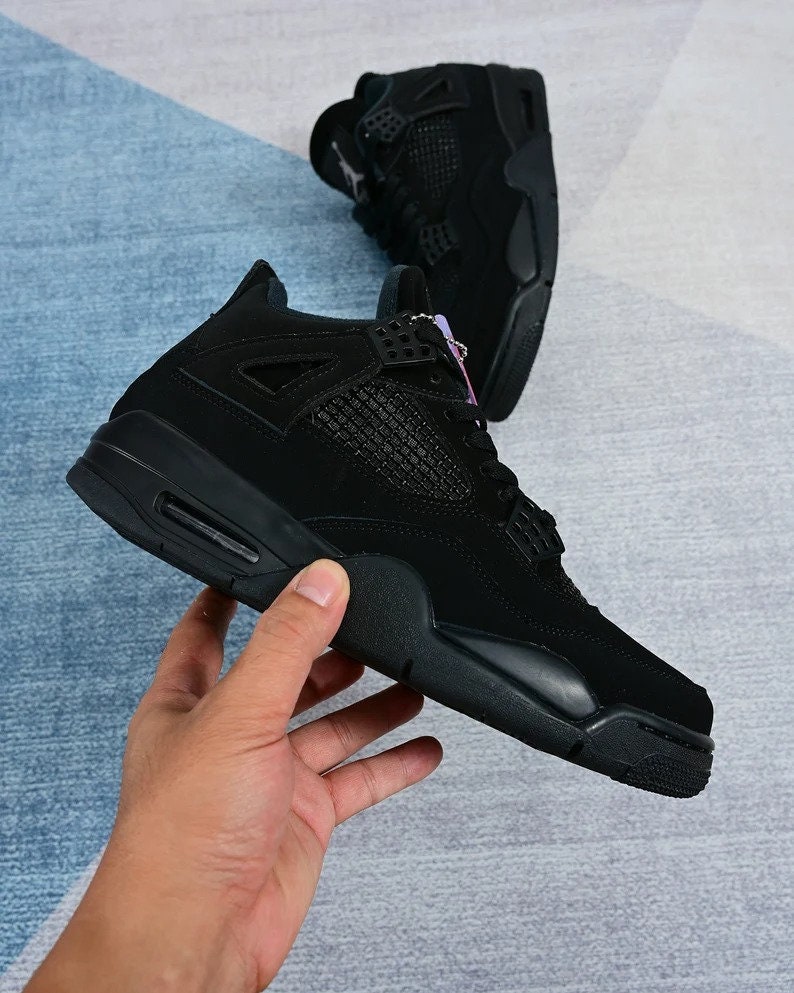 Jordan 4 Black Cat - Etsy