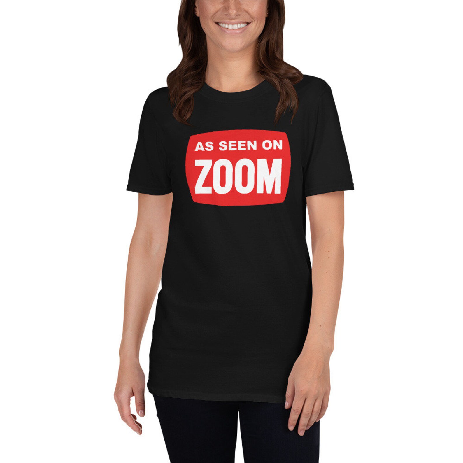 As seen on Zoom shirt funny zoom shirt funny zoom tshirt Etsy