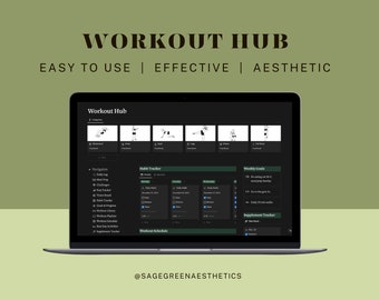 Notion Workout Hub Template