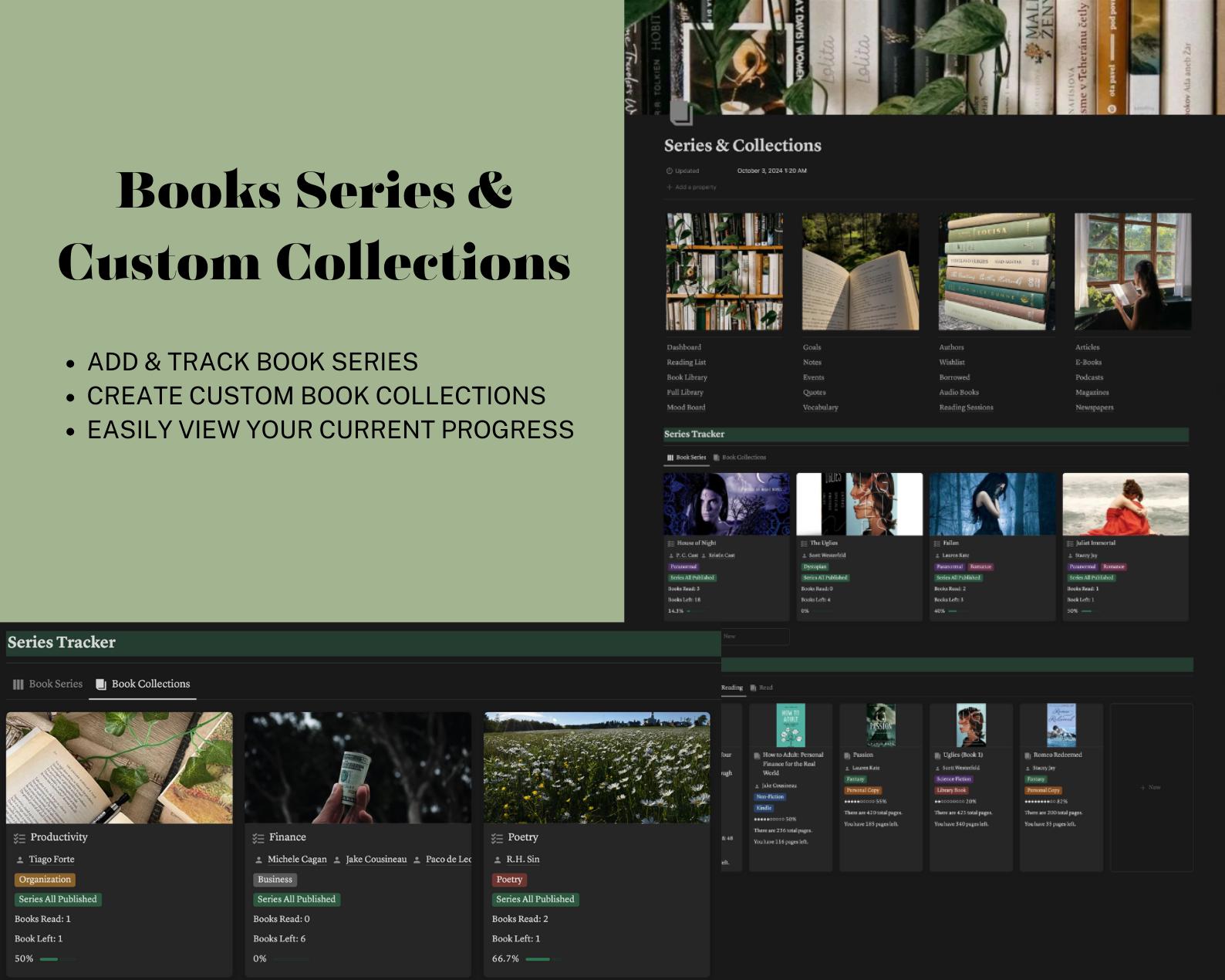Ultimate Reading Hub | Notion Template - Etsy