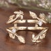 see more listings in the Leaf wedding band section