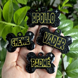 Galaxy-pet, hondenpenning, gepersonaliseerd