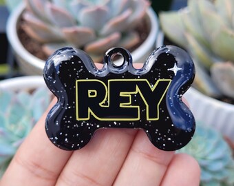 Galaxy Pet Tag,Resin Pet Tag,DogTag,Personalized