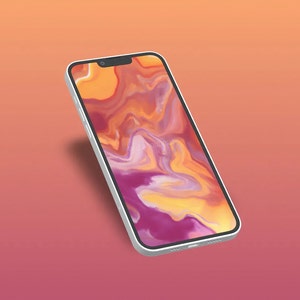 4K Multicolor Marble Smartphone Wallpaper, iPhone Wallpaper, Android Wallpaper, Phone Background, Cell Phone Wallpaper, Phone Lockscreen