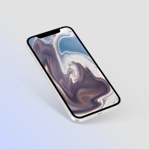 4K Mauve & White Marble Smartphone Wallpaper, iPhone Wallpaper, Android Wallpaper, Phone Background, Cell Phone Wallpaper, Phone Lockscreen