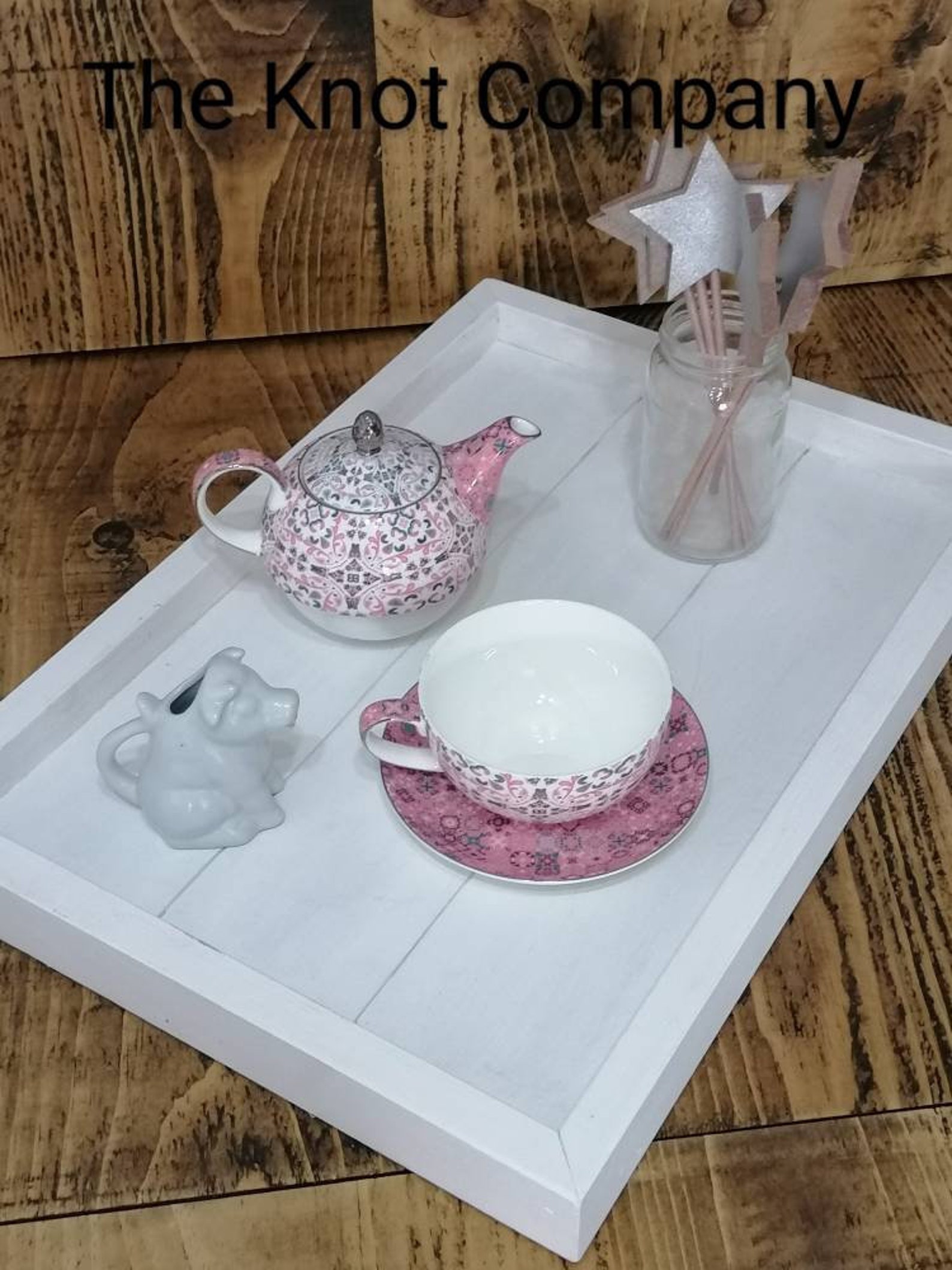 Handmade wooden display tray Etsy