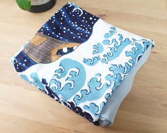 Furoshiki Wrapping Cloth, Furoshiki Bag, Japanese Wrapping cloth, Large size 118 x 118 cm, HanaBee