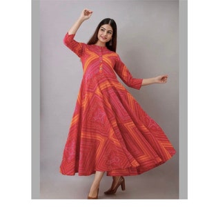 Bandhej cotton shop suits