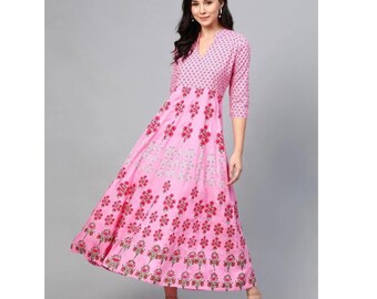 long maxi kurti