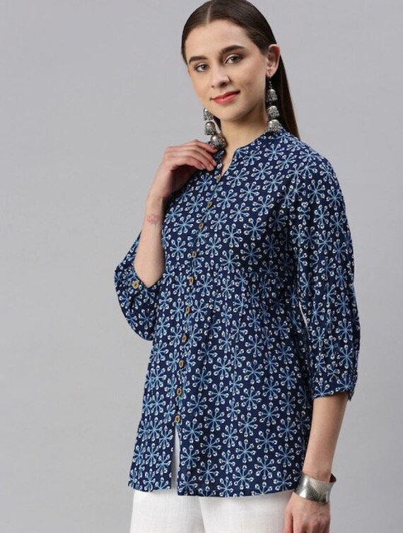 peplum kurti top
