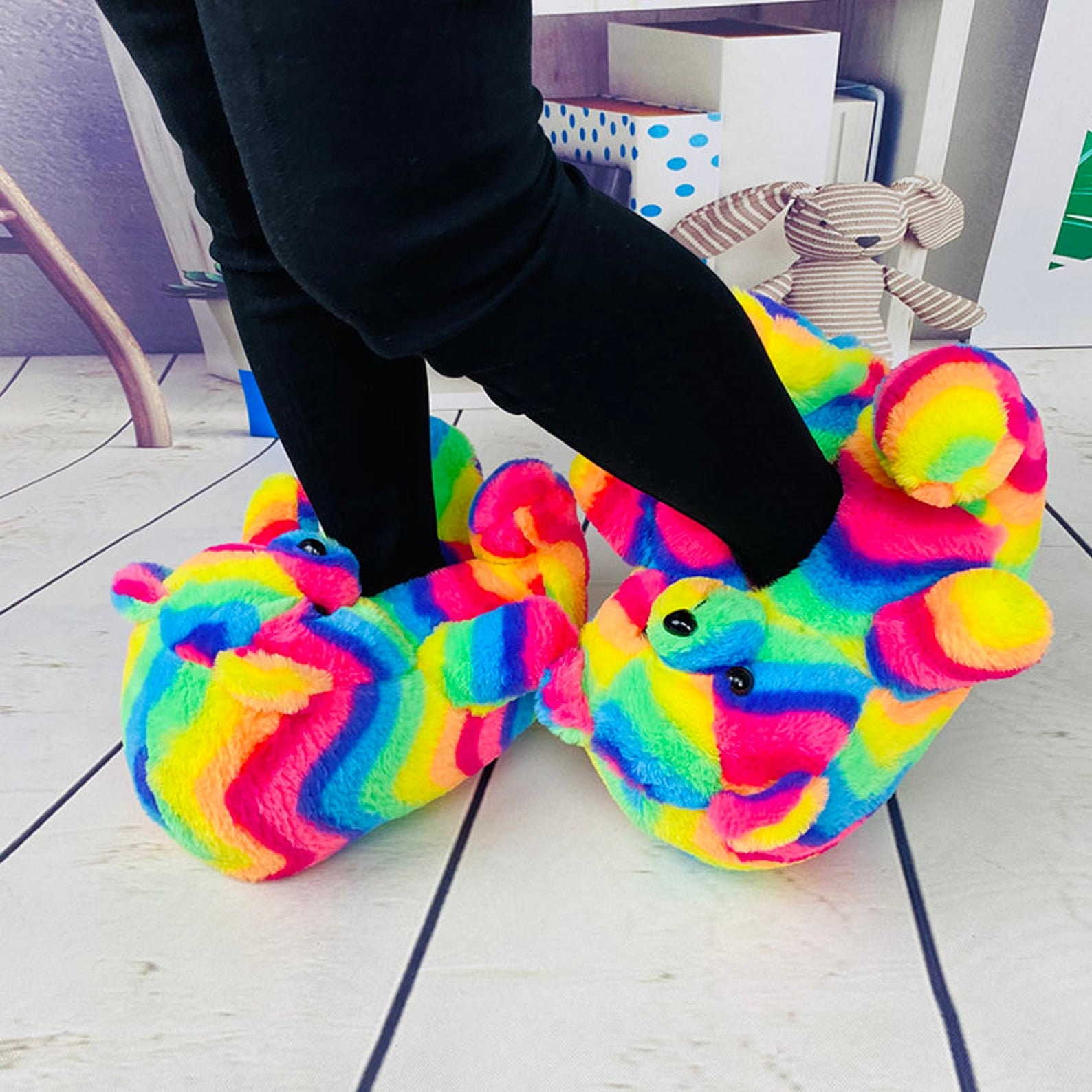 teddy bear slippers teddy bear slippers