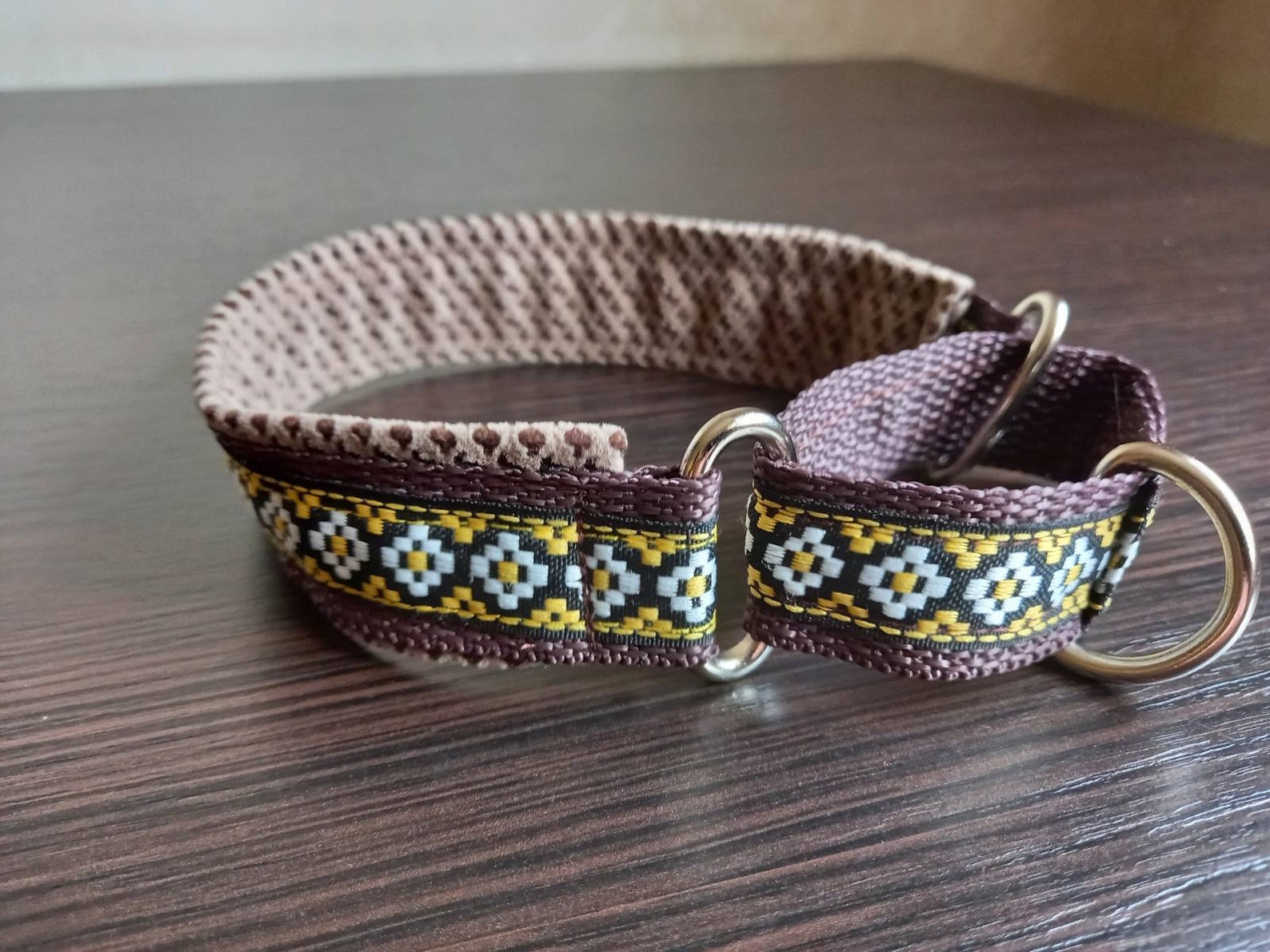 Custom martingale collar. Dog collar padded. Martingale collar Etsy