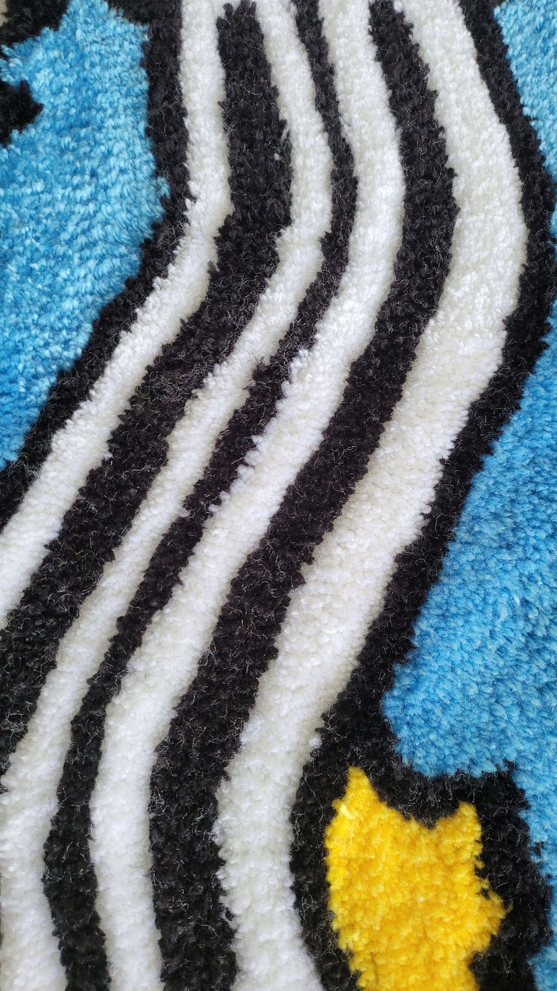 Marge Simpson Wavy Rug HANDMADE CUSTOM FLUFFY Etsy