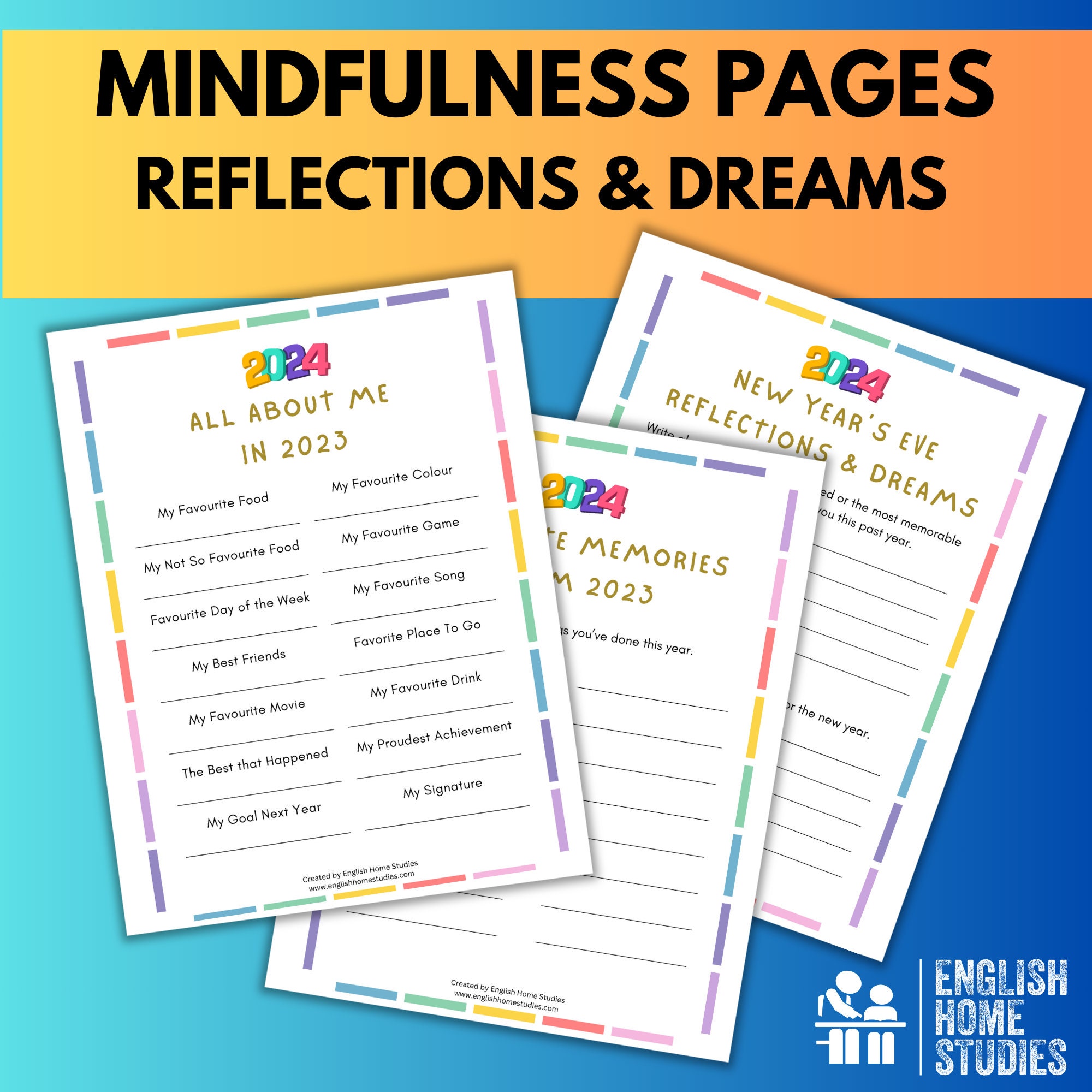 20 Pages of Printable New Year's Eve Activities for Kids Games, Puzzles ...