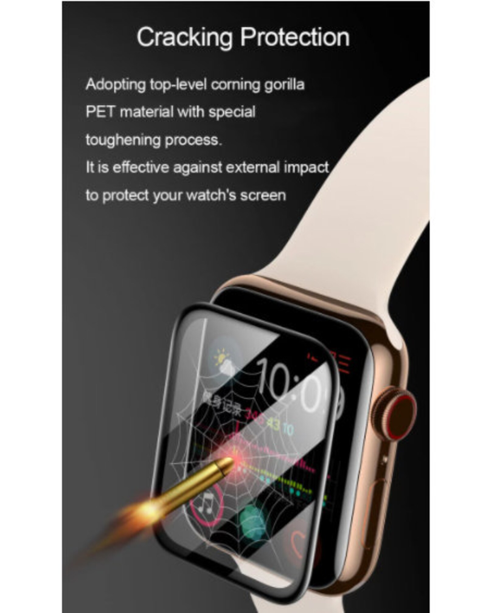 Waterproof screen protector for apple watch 5 4 3 38MM 40MM Etsy