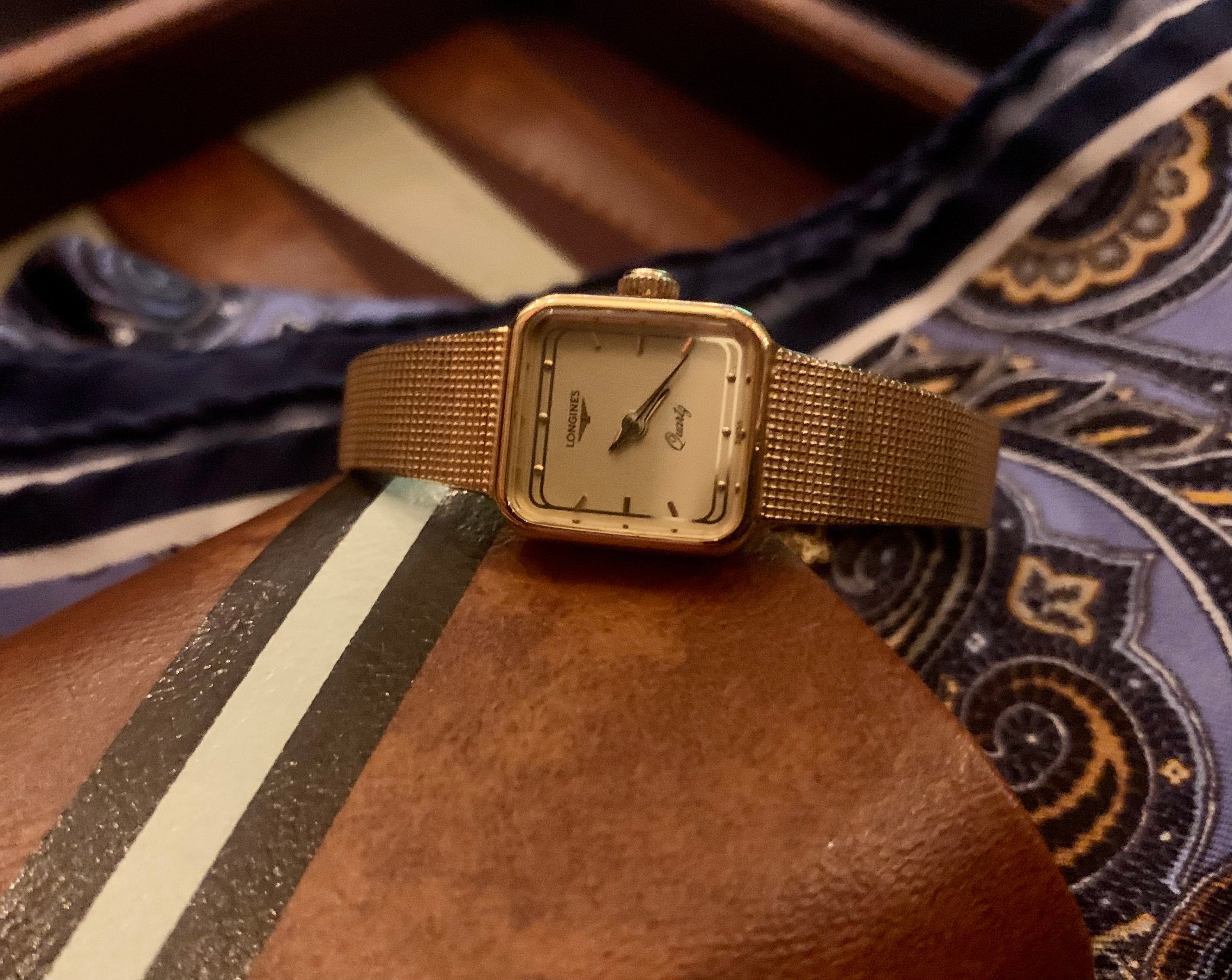 Longines Quarts Ladies Watch Etsy