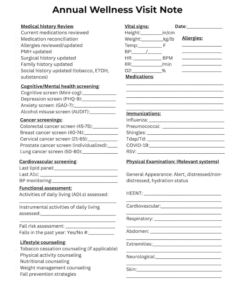 NP Charting Bundle | SOAP Note Templates | Acute, New Patient, Follow ...