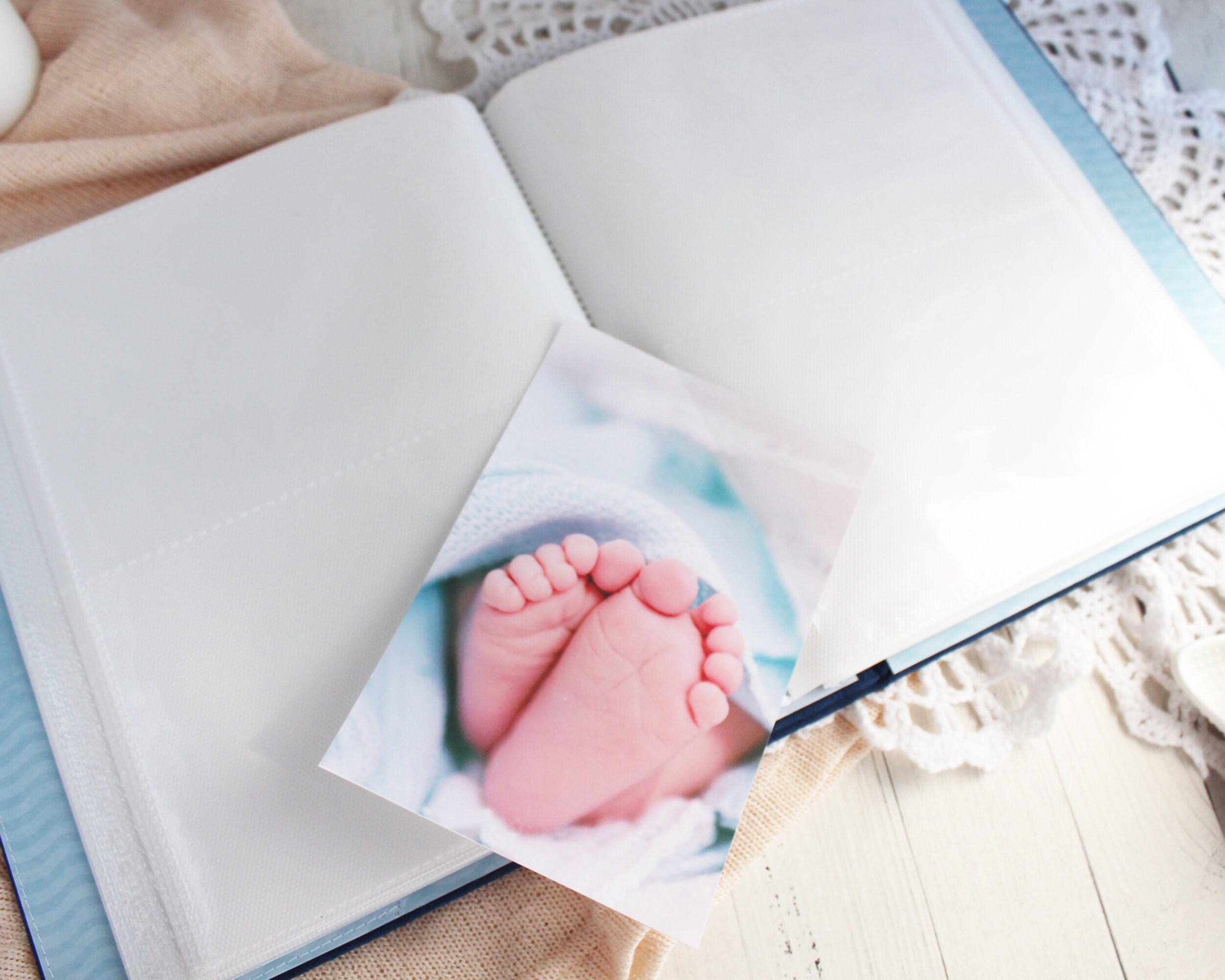 Personalized baby photo album 4x6 Baby Scrapbook Album Baby Etsy