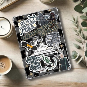 ROMANTASY Insert pour Kindle pour étui transparent -IMPRESSION- Paperwhite Basic Oasis : ACOTAR | Quatrième Escadre | Menotté | Sang et cendres | Couronnes de Nyaxia