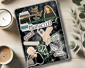 Inserto MANACLED para Kindle con funda transparente -IMPRIMIBLE- Paperwhite Basic Oasis Scribe: Fan Fiction de Dramione / Draco Malfoy / Hermione Granger / HP