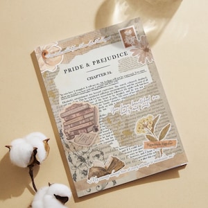 PRIDE and PREJUDICE Kindle Insert for Clear Case -PRINTABLE- Paperwhite ...
