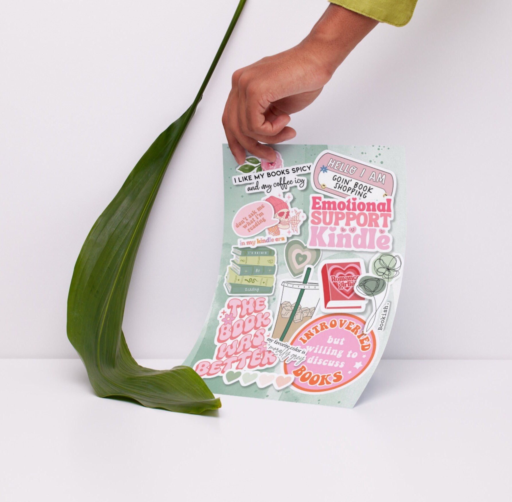 SAGE Y2K Kindle Insert for Clear Case -PRINTABLE- Paperwhite Basic ...