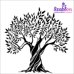 Painting stencil //tree, trees // 50, 70, 100, 140, 200cm // reusable - reusable - repeatable