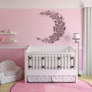 Reusable stencil, painting stencil // moon// dimensions: 50, 70, 100, 140 or 200cm // reusable - reusable - repeatable
