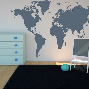 Painting stencil //map // 50, 70, 100, 140, 200cm // reusable - reusable - repeatable