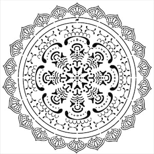 Painting Stencils // Mandala // diameter: 70, 100, 140cm // reusable stencil, stencils