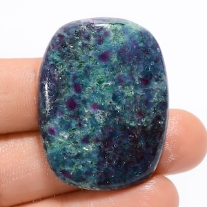 Ruby Fuchsite, Oval Cabochon, 42x26x6 MM, 61 CTS, Beautiful Ruby Fuchsite, Oval Cabochon, 42x26x6 MM, 61 CTS, Beautiful