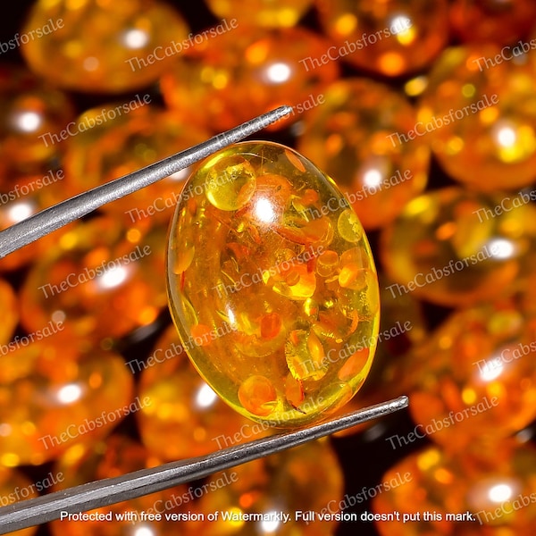 Top Quality Baltic Amber Wholesale Flatback Man-Made Polished Gemstone Lot For Handmade Crafts And Jewelry