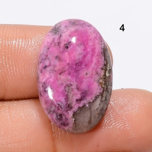 Calcite di cobalto rosa autentica dal Congo Pietra di calcite di cobalto naturale per la creazione di gioielli
