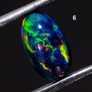 Ethiopische Black Opal Cabochon - Edelsteen Welo Opal Making Jewelry