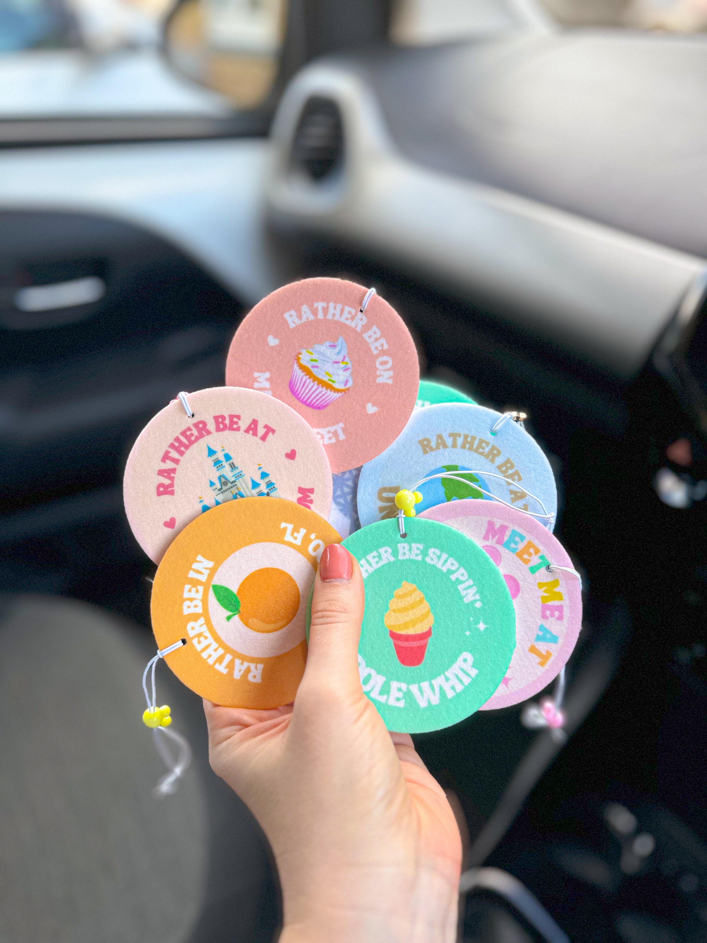 (Set of 2pcs)Magical Theme Park Inspired Car Air Fresheners