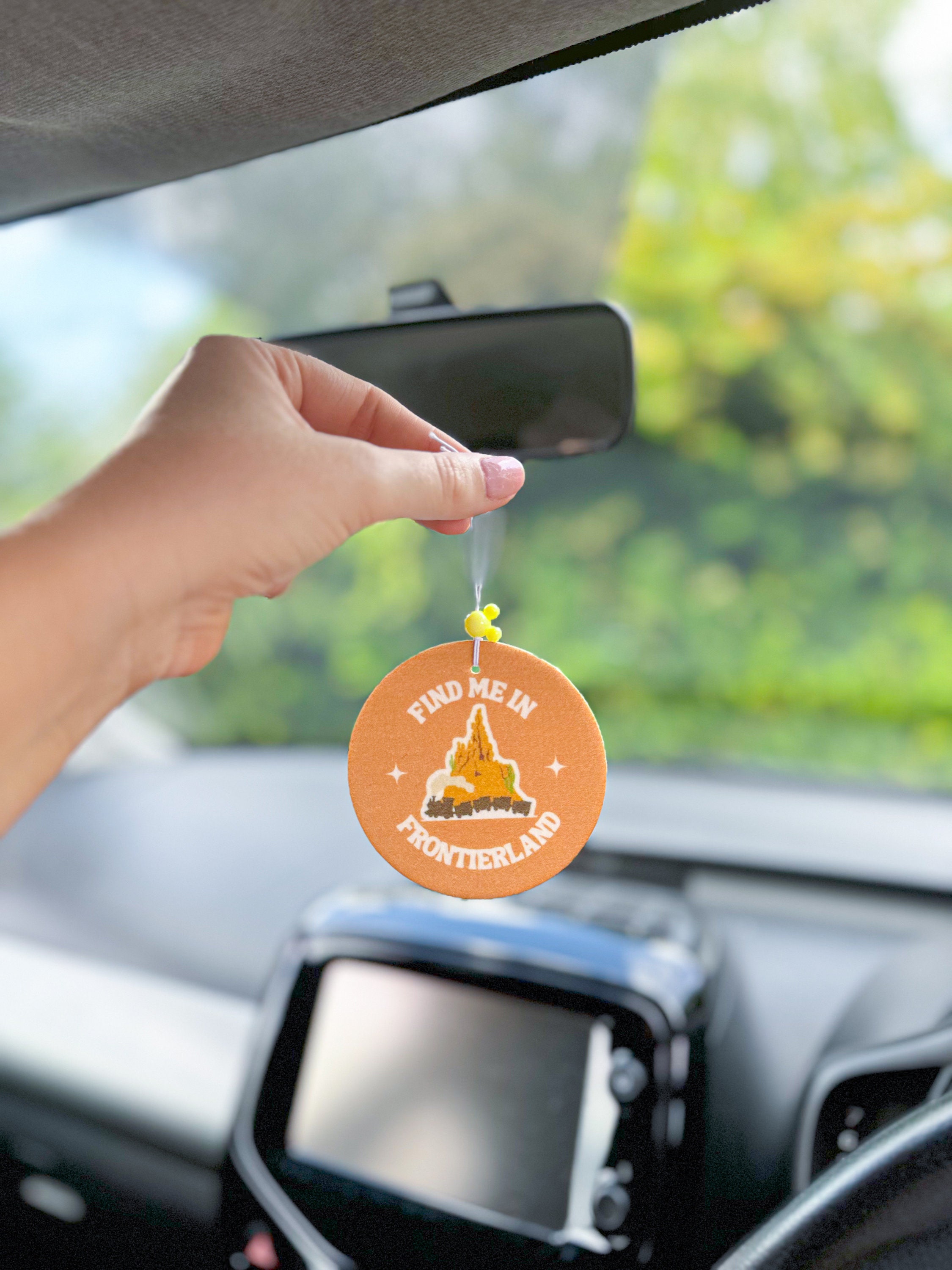 (Set of 2pcs)Magical Theme Park Inspired Car Air Fresheners