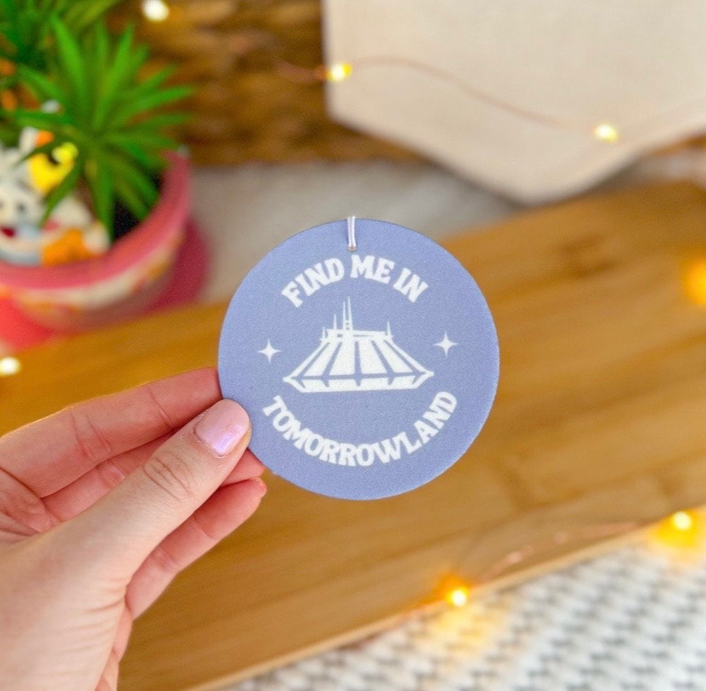 (Set of 2pcs)Magical Theme Park Inspired Car Air Fresheners