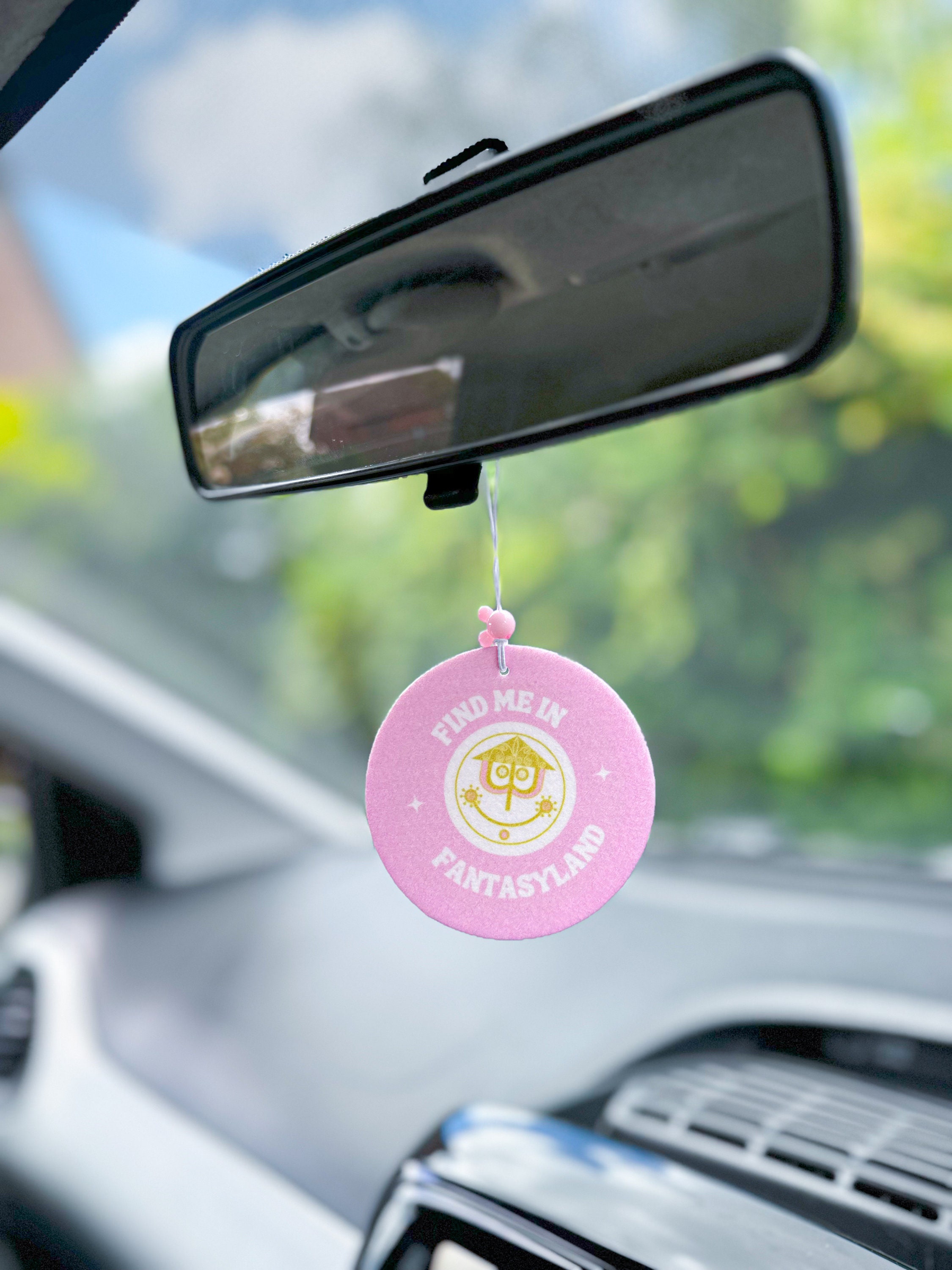 (Set of 2pcs)Magical Theme Park Inspired Car Air Fresheners