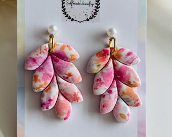 Leaf Floral Earrings